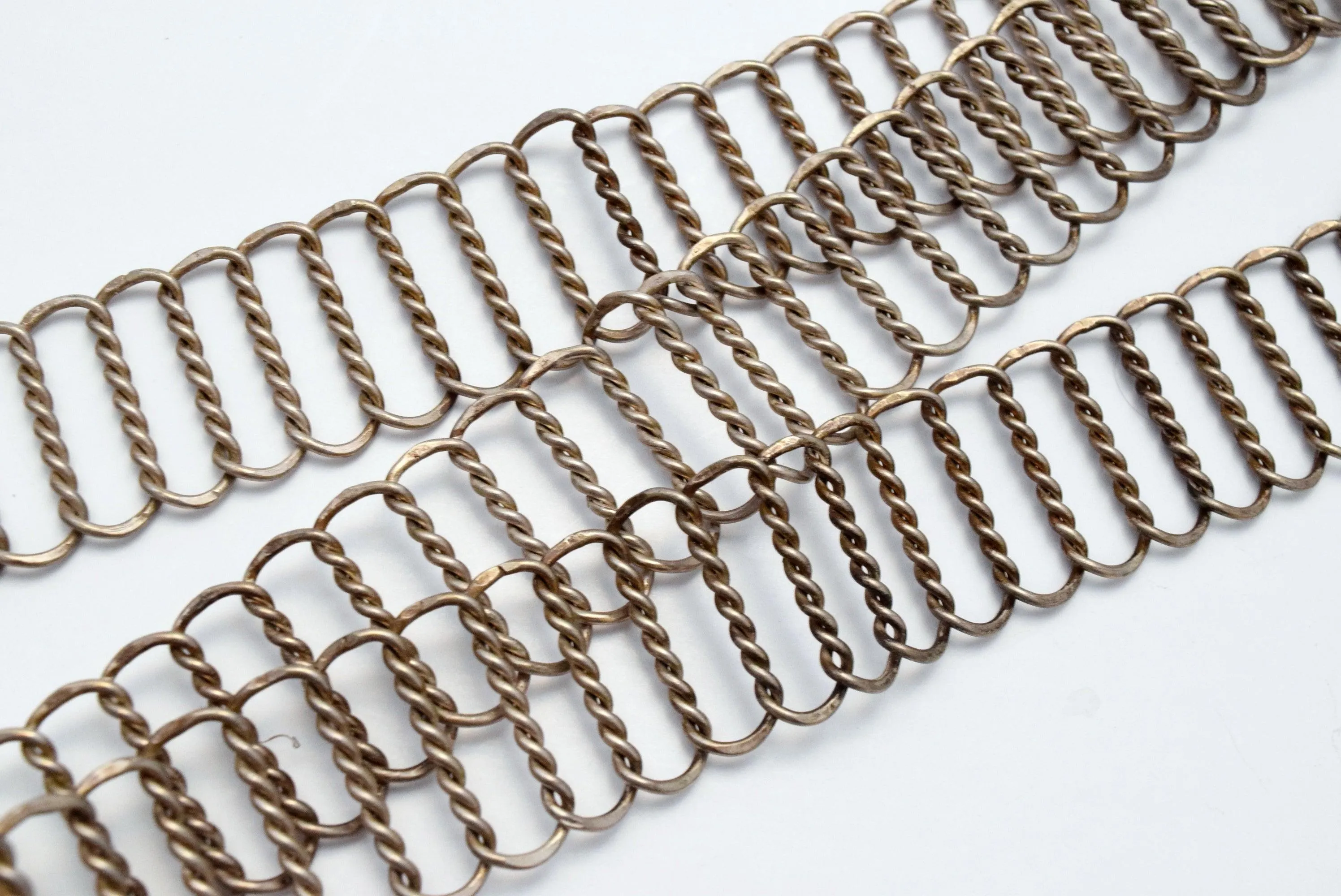 Vintage Silver Hallmarked Straits Chinese Belt