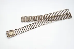 Vintage Silver Hallmarked Straits Chinese Belt