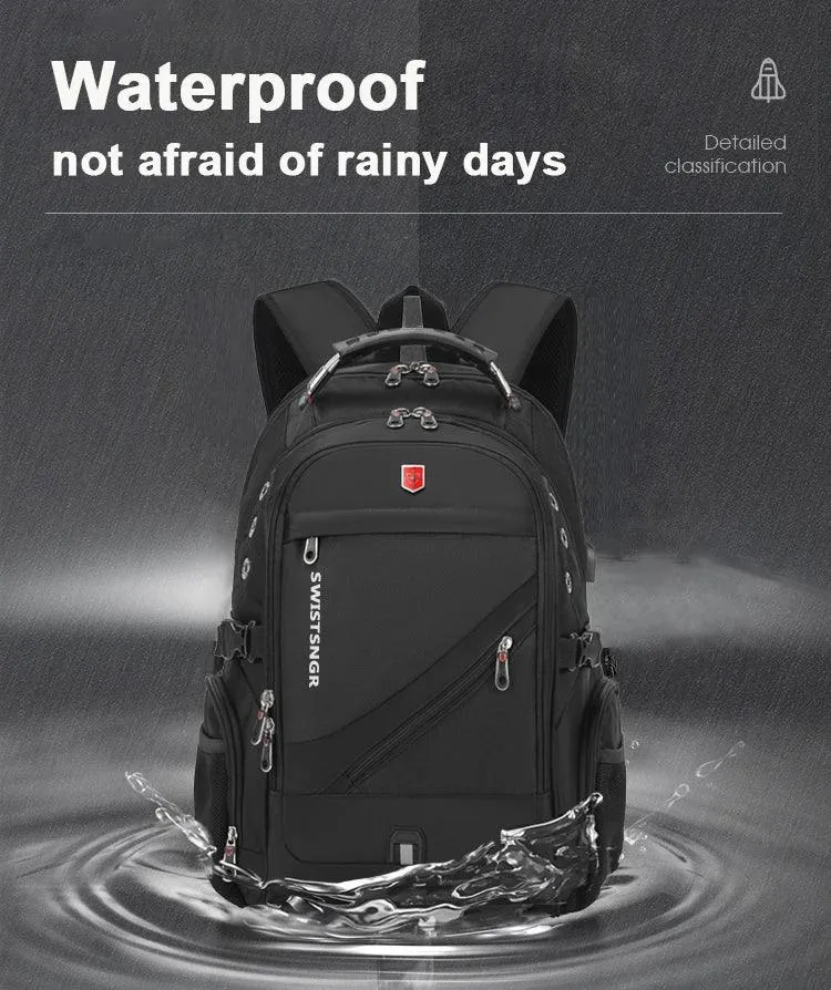 Waterproof Laptop Backpack with USB Port