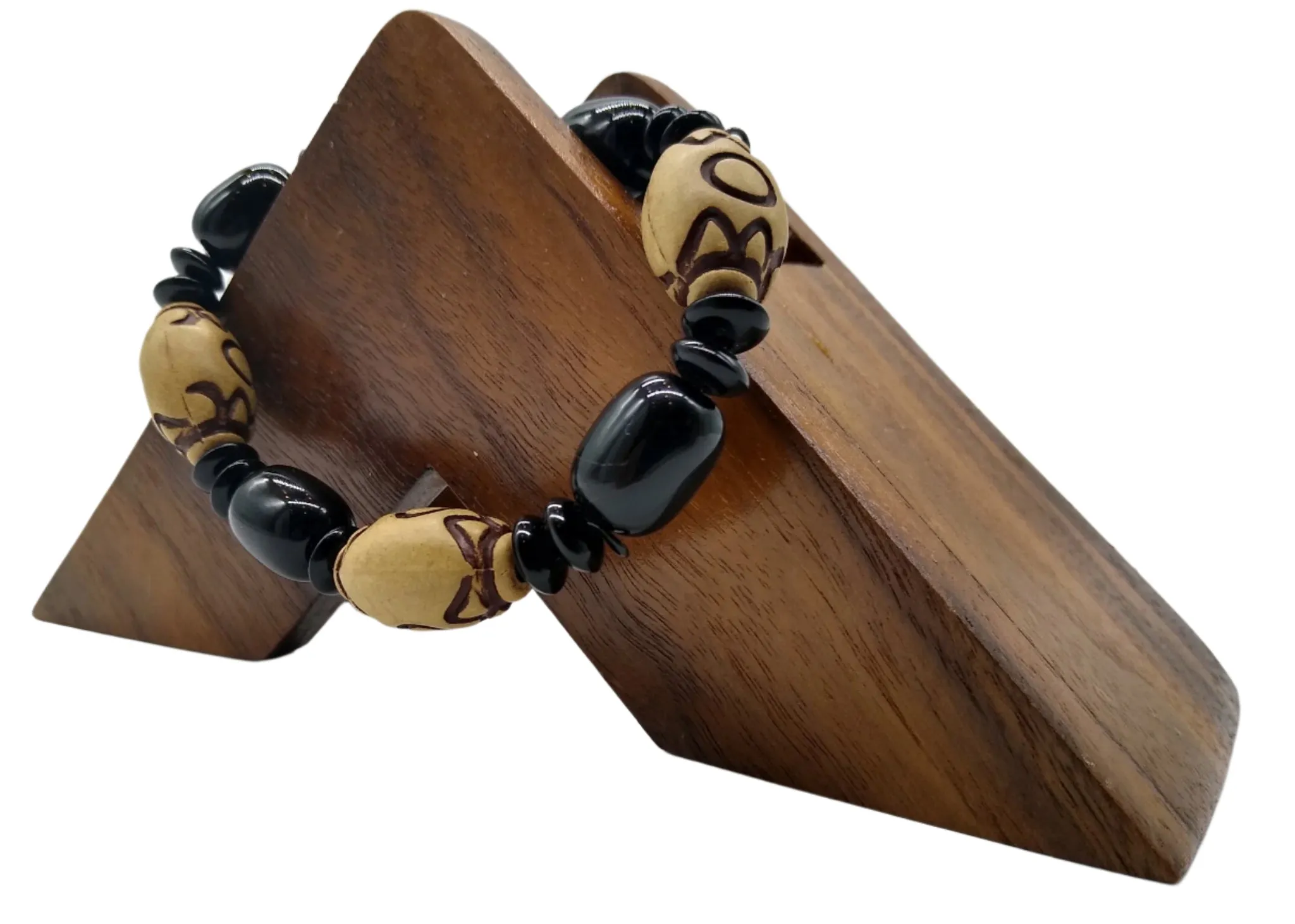 Wooden Beaded Bracelets