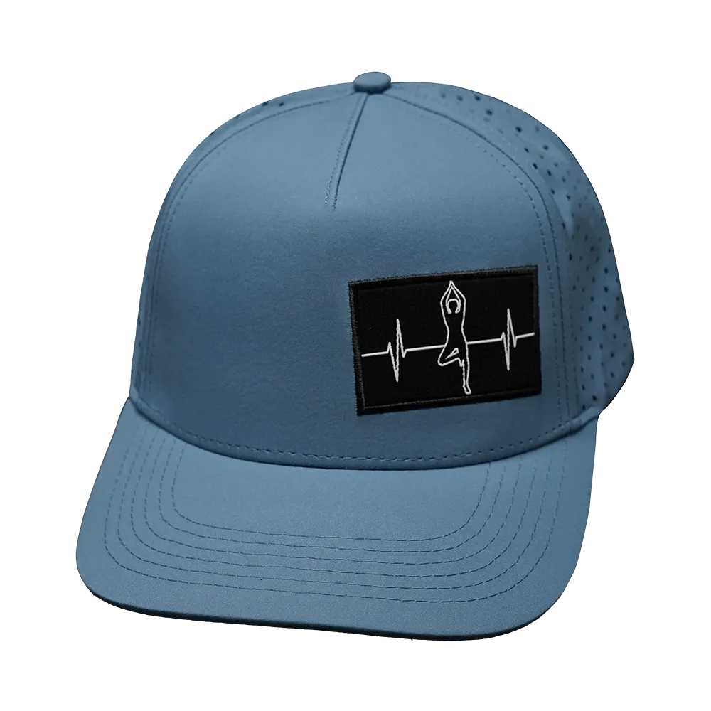 Yoga  Hat | Trucker Hat | Light Blue